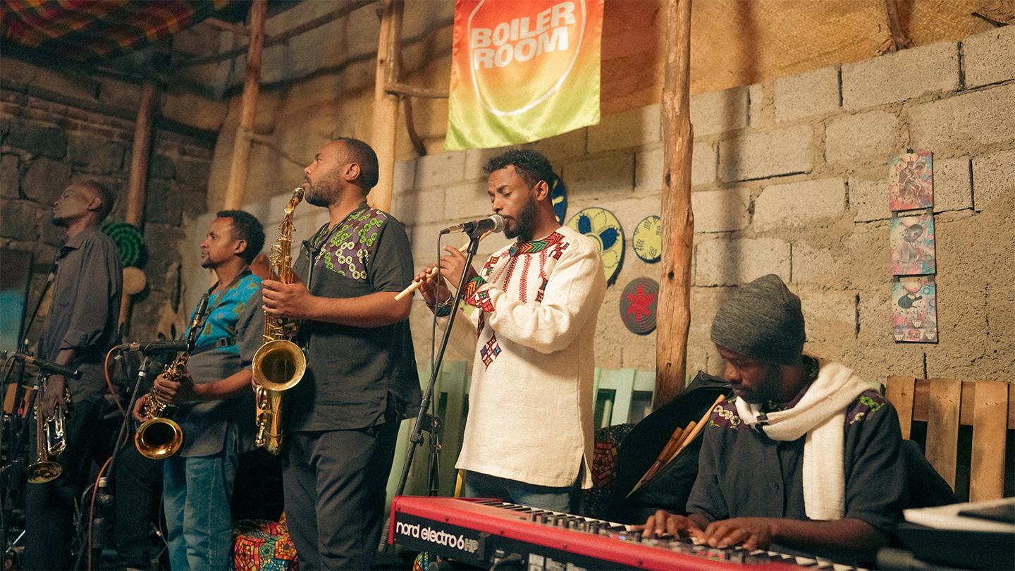 Photo of set Negarit Band.