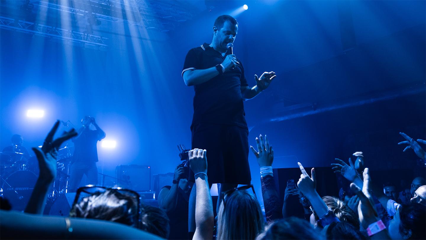 Photo of set The Streets.