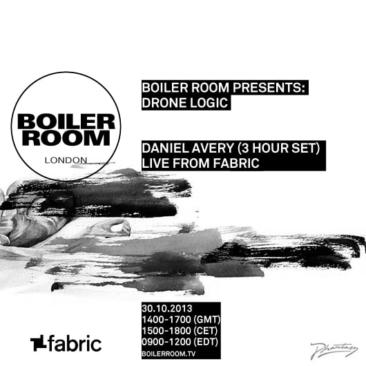 Flyer for event Daniel Avery.