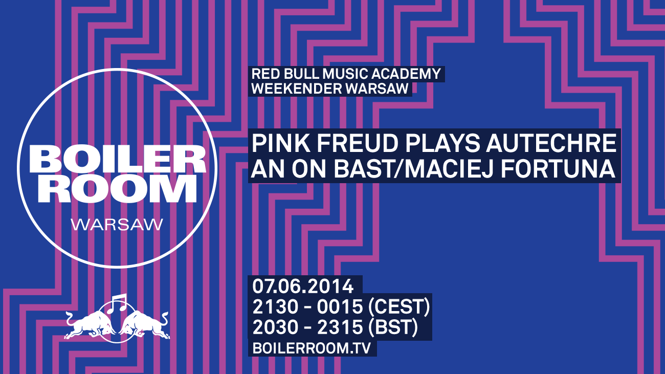 Flyer for event Boiler Room x RBMA Weekender Warsaw.
