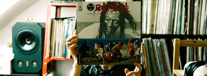 Flyer for event Japan Blues.