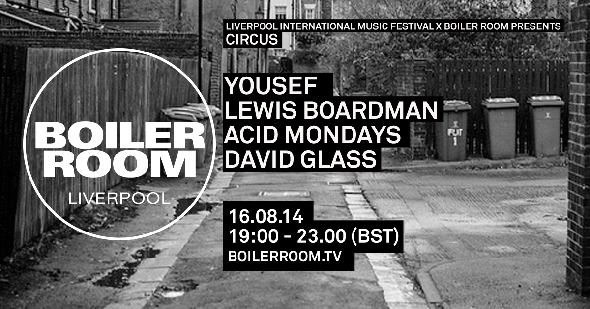 Flyer for event LIMF X Circus .
