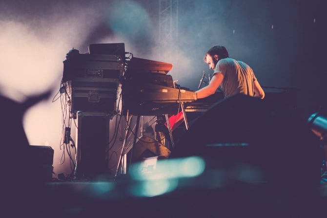 Flyer for event Nils Frahm.