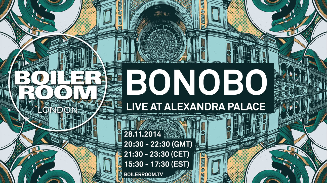 Flyer for event Bonobo.