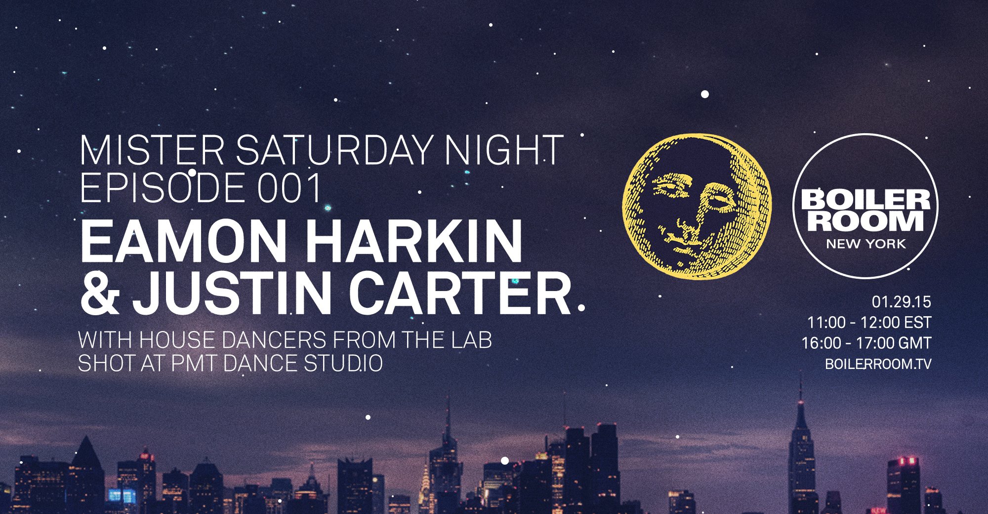 Flyer for event Mister Saturday Night Episode 001.