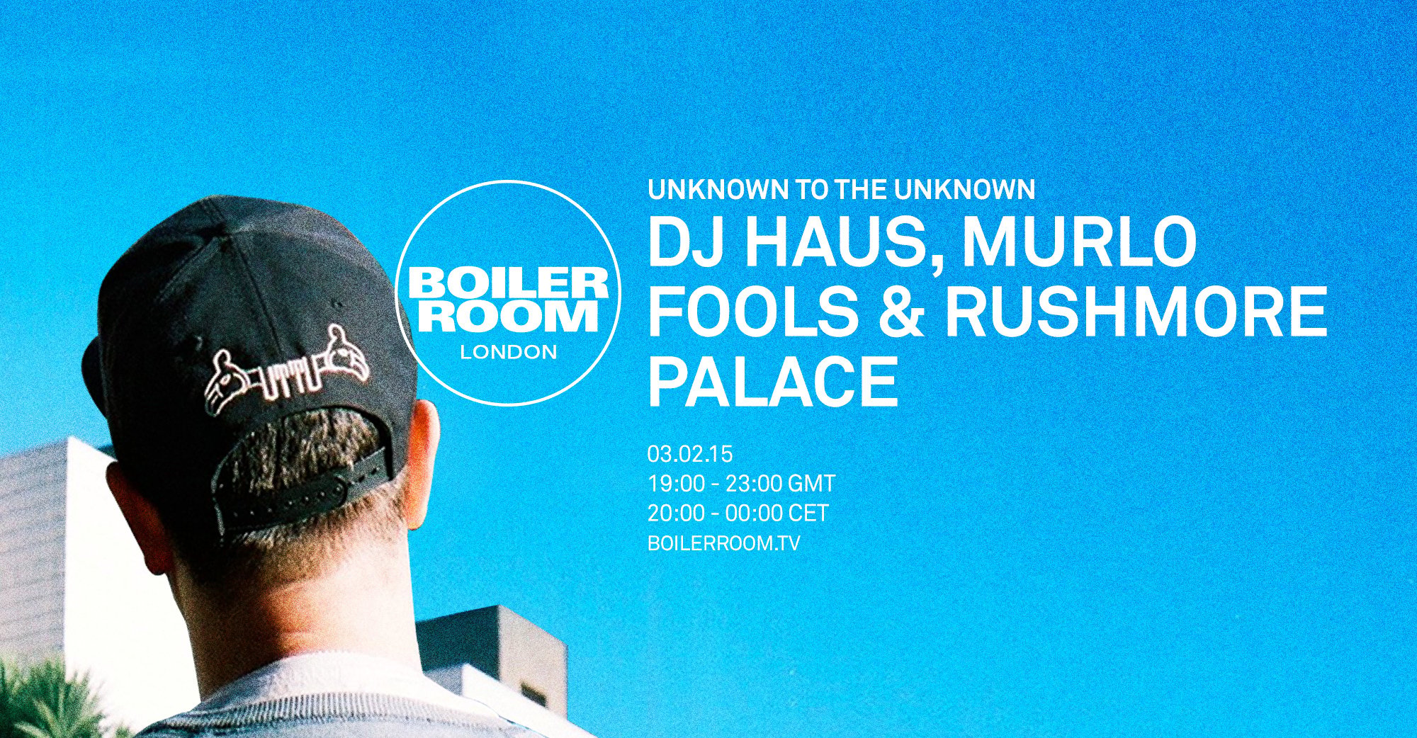 Flyer for event Unknown to the Unknown.