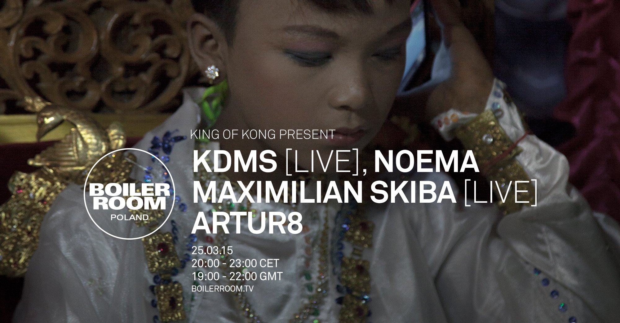 Flyer for event King of Kong.