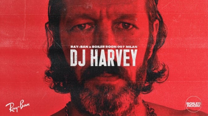 Flyer for event DJ Harvey.