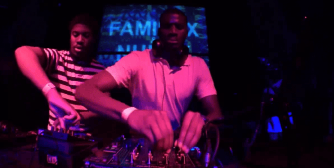 Flyer for event DJ Famifox vs DJ Nunex.
