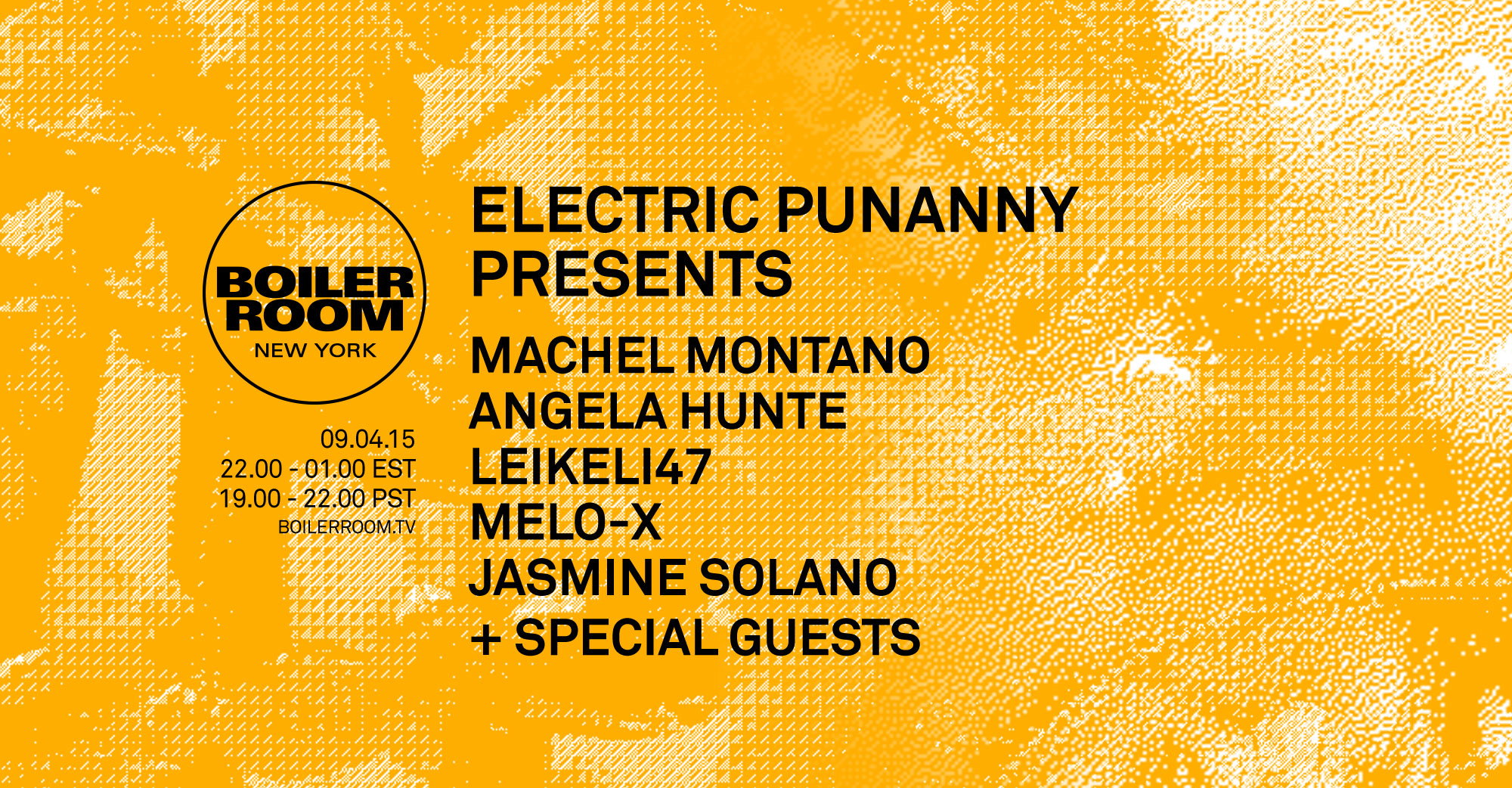 Flyer for event Electric Punanny: Carnival Edition.
