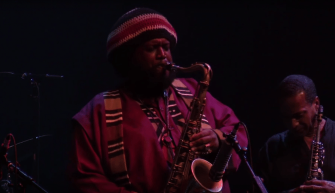 Photo of set Kamasi Washington.