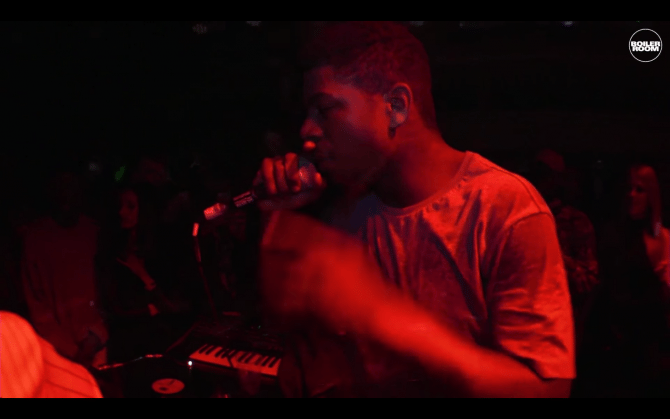 Flyer for event Mick Jenkins.