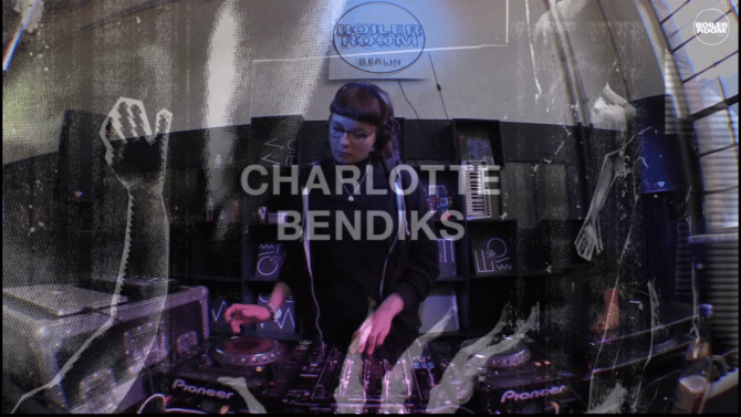 Flyer for event Charlotte Bendiks.