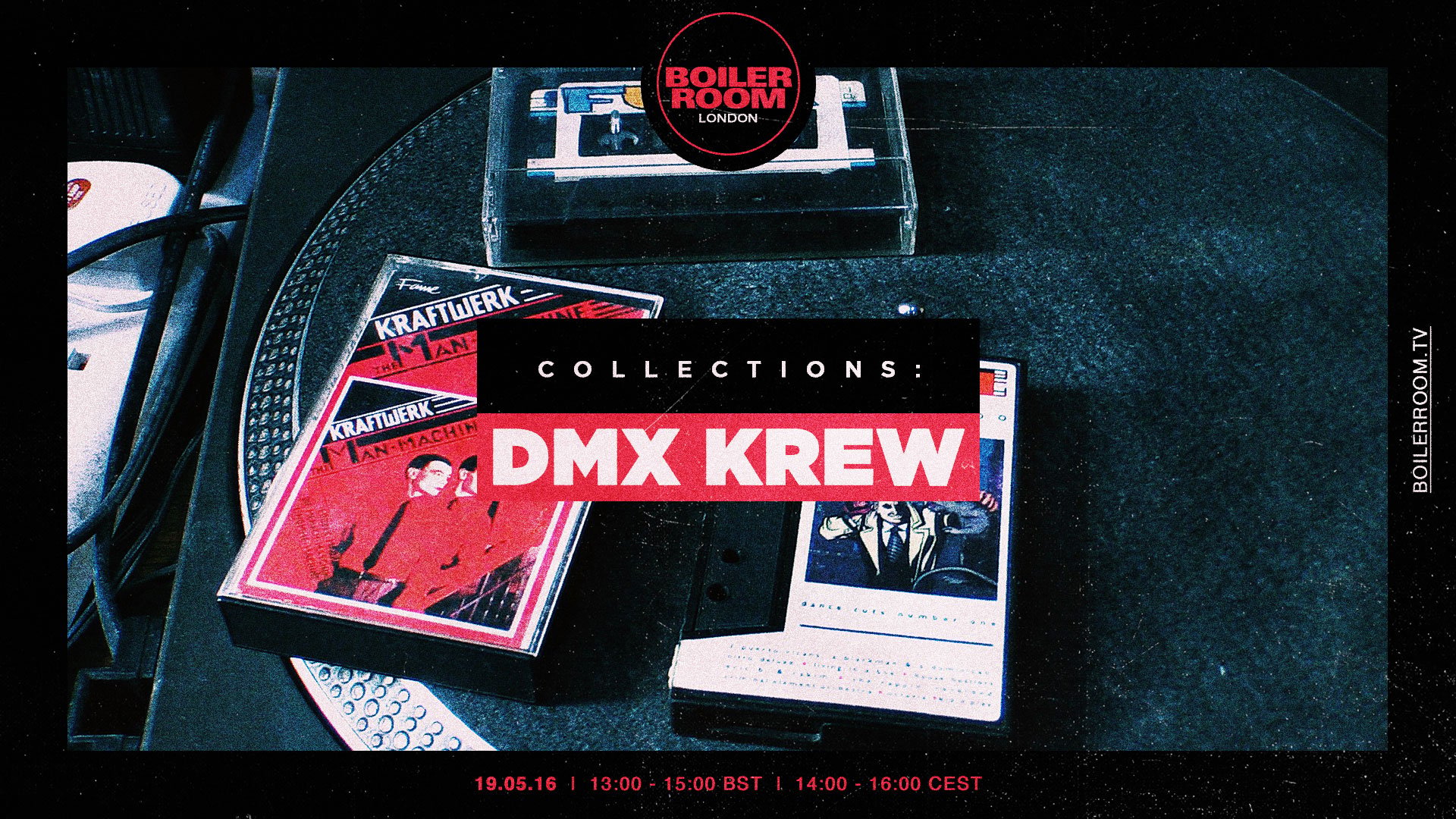 Flyer for event Collections: DMX Krew.