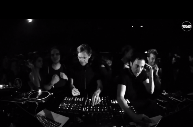 Flyer for event Dubfire b2b Richie Hawtin.