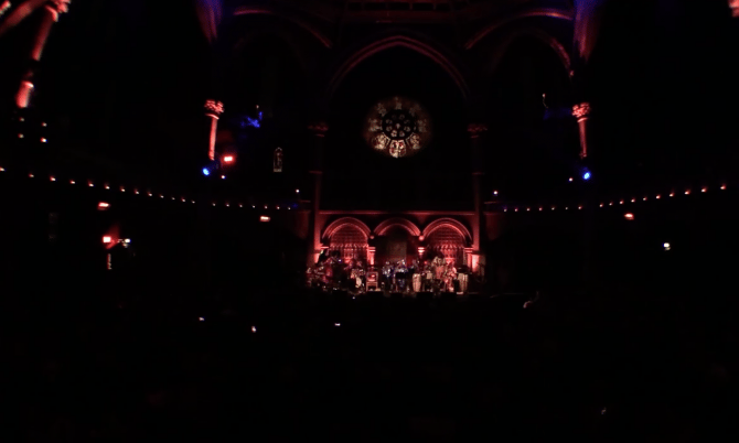 Photo of set Sun Ra Arkestra.