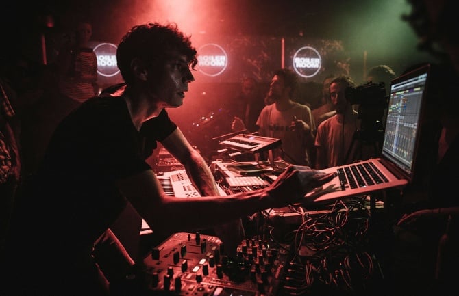 Photo of set Francesco Tristano.