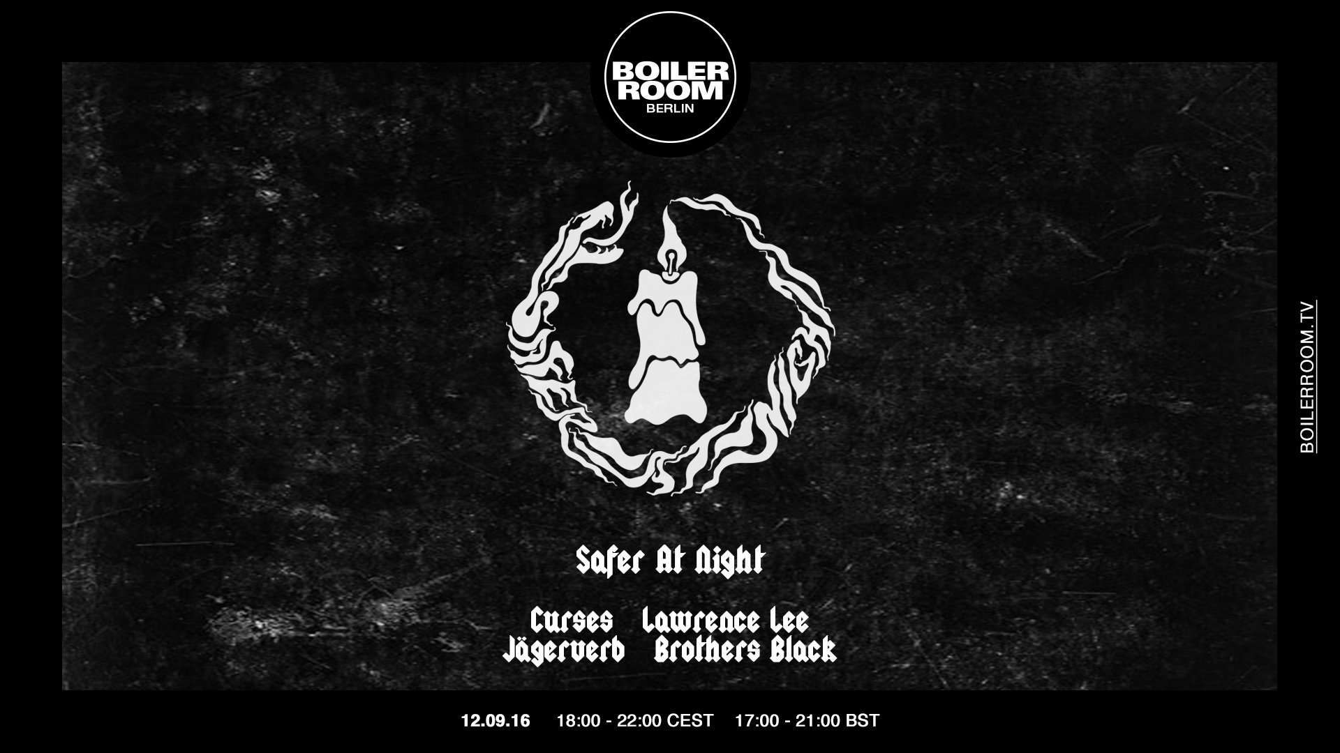 Flyer for event Berlin Studio Session: Safer At Night.