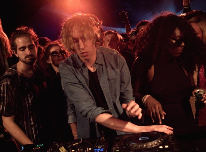 Flyer for event Daniel Avery.
