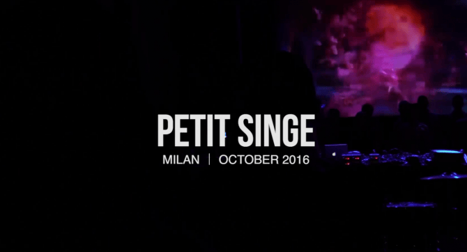 Flyer for event Petit Singe.