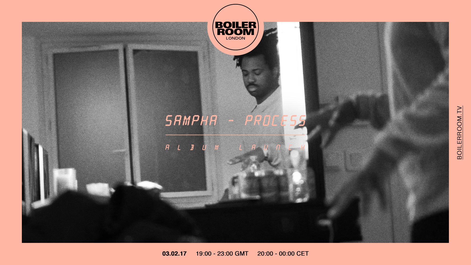 Flyer for event Sampha - Process Album Launch.