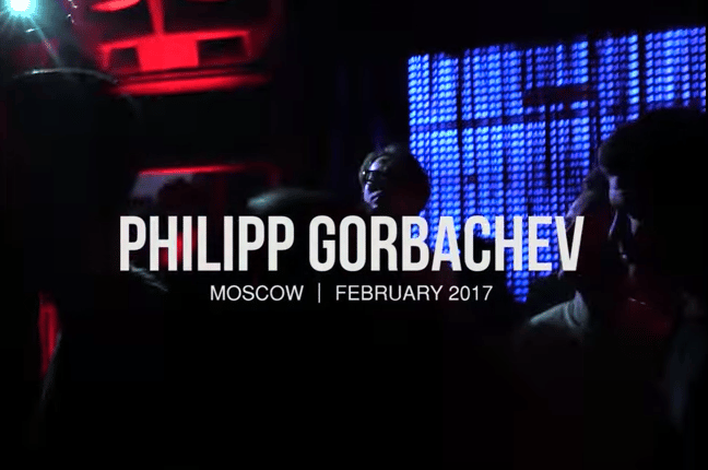 Flyer for event Philipp Gorbachev.