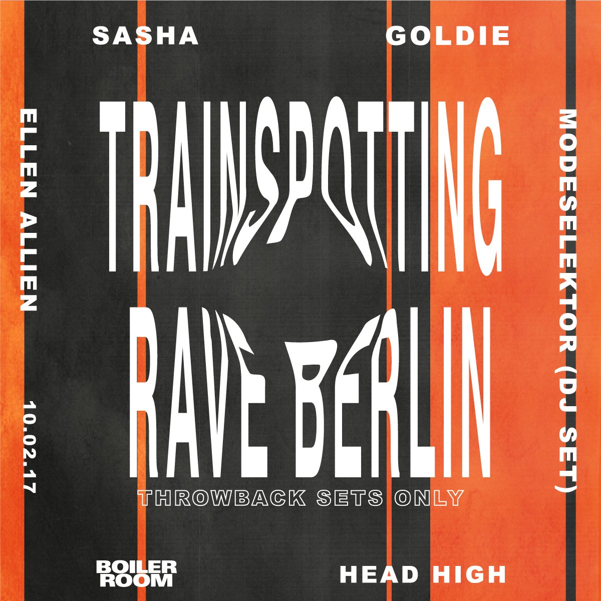Flyer for event T2 Rave Berlin.