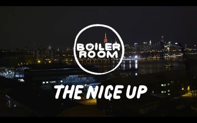 Flyer for event Shorts: The Nice Up.