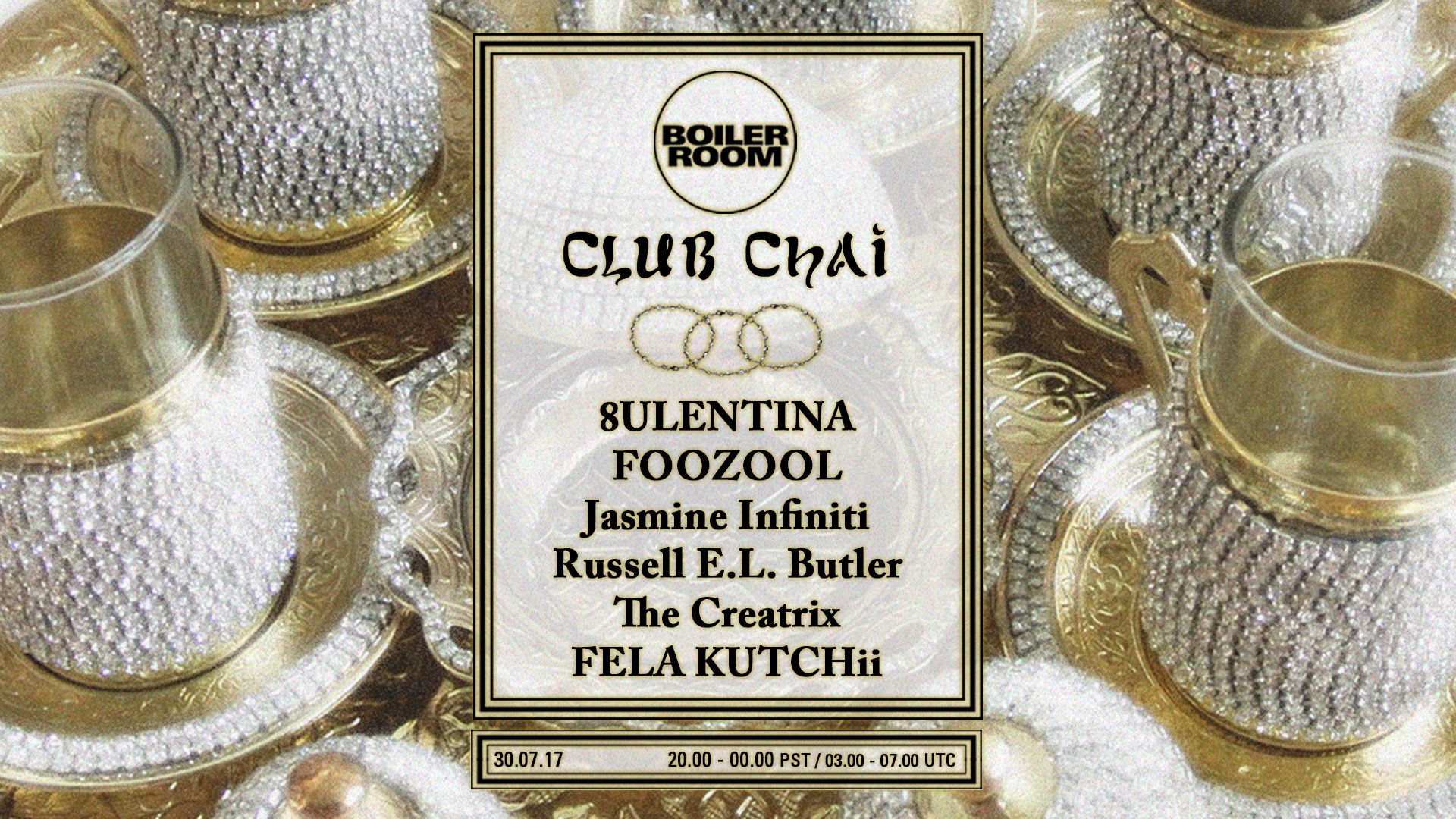 Flyer for event Oakland: Club Chai.