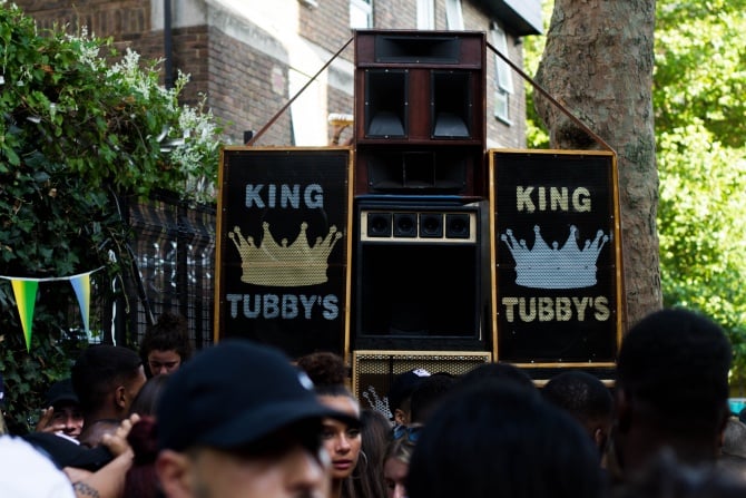 Flyer for event King Tubby's Sound System.
