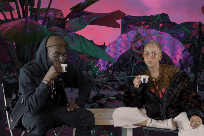 Photo of set Chat Room 09: Kojey Radical & Poppy Ajudha.