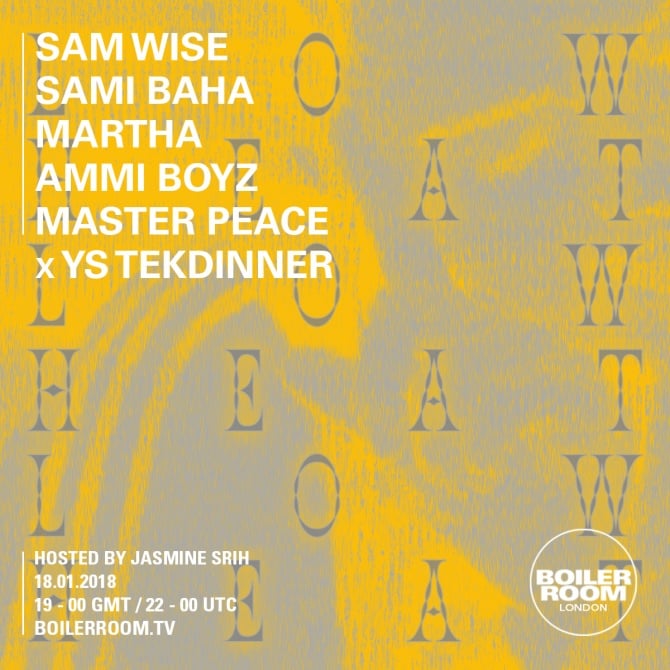 Flyer for event Low Heat 003.