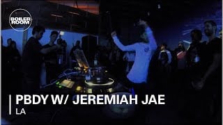 Flyer for event PBDY w/ Jeremiah Jae.