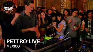 Flyer for event Pettro Live at Boiler Room Mexico.