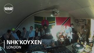 Flyer for event Nhk'koyxen LIVE In The Boiler Room.