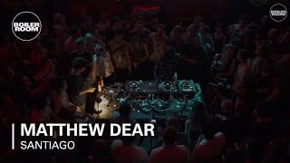 Photo of set Matthew Dear.