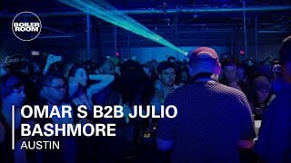 Flyer for event Omar-S b2b Julio Bashmore.