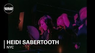 Flyer for event Heidi Sabertooth.