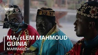 Flyer for event Maâlem Mahmoud Guinia.