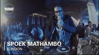 Flyer for event Spoek Mathambo 30 Min Mix.