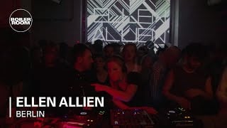 Flyer for event Ellen Allien.