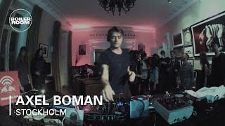 Flyer for event Axel Boman.
