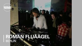 Flyer for event Roman Flügel.
