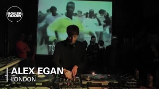 Flyer for event Alex Egan.