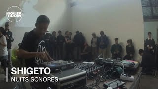 Flyer for event Shigeto 40 Min Mix.