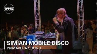 Flyer for event Simian Mobile Disco 35 Min Mix.