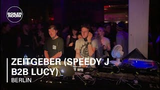 Flyer for event Zeitgeber (Speedy J B2B Lucy) 85 Min Mix.