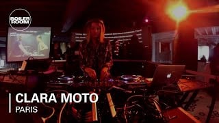 Flyer for event Clara Moto.