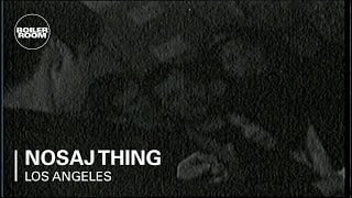 Photo of set Nosaj Thing .