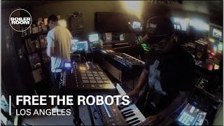 Flyer for event Free The Robots.